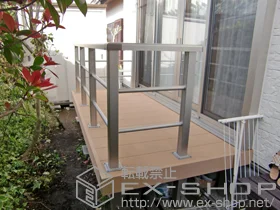 YKKAP�̃E�b�h�f�b�L ���E�b�h�f�b�L 200 �P�� +�V���v�����_���f�b�L�t�F���X2�^�����i�q2�{�^�C�v�� �{�H��