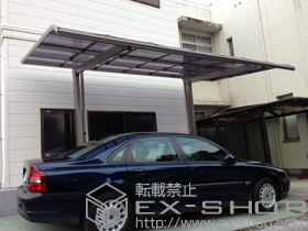 のカーポート レガーナポートシグマIII 耐風圧強度仕様 積雪〜30cm対応 施工例