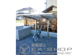 のサイクルポート・駐輪場 レイナポート ミニ 積雪〜20cm対応 施工例