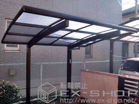 のサイクルポート・駐輪場 レイナポート ミニ　積雪〜20cm対応 施工例