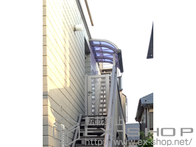 の門扉 プリレオR2型門扉 片開き 柱使用 施工例