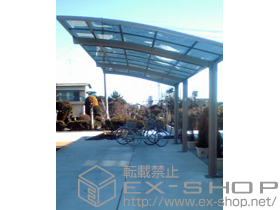 のカーポート カーブポートシグマIII 延長 積雪〜20cm対応 施工例