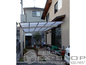 のカーポート アーキフィット レギュラー 積雪〜20cm対応 施工例