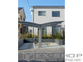 のカーポート レイナポート Y合掌 積雪〜20cm対応 施工例