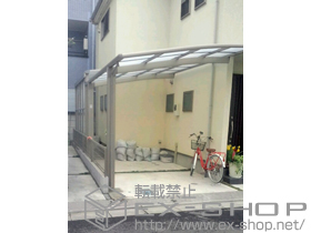 のカーポート カーブポートシグマIII 積雪〜30cm対応 施工例