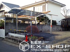 のカーポート レイナワンポート 積雪〜20cm対応 施工例