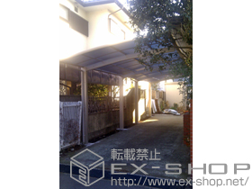 のカーポート プレシオスポート 縦連棟 積雪〜20cm対応 施工例