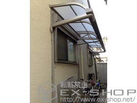 のバルコニー・ベランダ屋根 ライザーテラスII R型 ルーフタイプ 連棟 積雪〜20cm対応 施工例