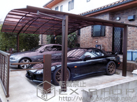 のカーポート レイナツインポート 積雪〜20cm対応 施工例