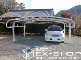 のカーポート テールポートシグマIII ワイド　積雪〜20cm対応 施工例