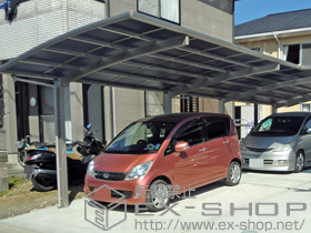 のカーポート レイナポート 縦連棟 積雪〜20cm対応 施工例