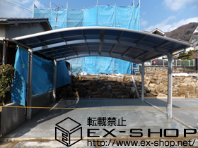 のカーポート レイナツインポート 積雪〜20cm対応 施工例