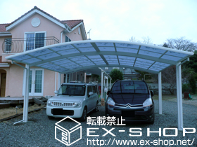 のカーポート レイナツインポート 積雪〜20cm対応 施工例