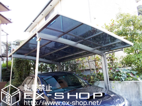 のカーポート カーブポートシグマIII 積雪〜20cm対応 施工例