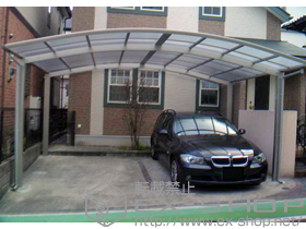 のカーポート レイナツインポート 積雪〜20cm対応 施工例