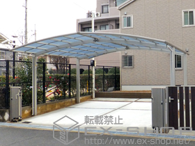 のカーポート レイナポート M合掌 積雪〜20cm対応 施工例