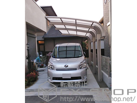 のカーポート テールポートシグマIII 延長 積雪〜20cm対応 施工例