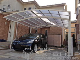 のカーポート レイナツインポート 積雪〜20cm対応 施工例