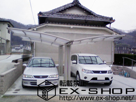 のカーポート レイナポート Y合掌 積雪〜20cm対応 施工例