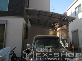 のカーポート カーブポートシグマIII 単体 積雪〜20cm対応 施工例