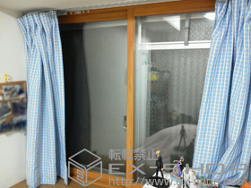 の二重窓（内窓） インプラス ダストバリア仕様 引違い窓 2枚建 施工例