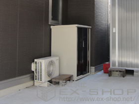 の物置・屋外倉庫 グランプレステージジャスト(M-97CFWK) 施工例