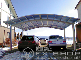 のカーポート レイナツインポート 積雪〜20cm対応 施工例