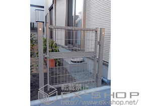 の門扉 ハイグリッド門扉N8型 片開き 柱使用 施工例