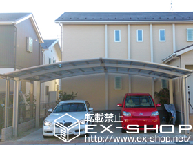 のカーポート レイナトリプルポート 積雪〜20cm対応 施工例