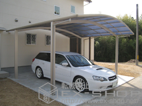 のカーポート レイナツインポート 積雪〜20cm対応 施工例