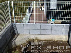 LIXIL ���N�V��(TOEX)�̃t�F���X�E��E�� �n�C�O���b�h�t�F���XUF8�^ �t���[�|�[���^�C�v �{�H��