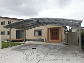 のカーポート レイナトリプルポート 積雪〜20cm対応 施工例