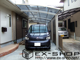 のカーポート レイナポート 縦連棟 積雪〜20cm対応 施工例