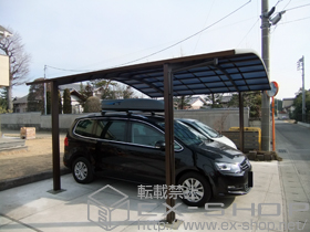 のカーポート レイナツインポート 積雪〜20cm対応 施工例