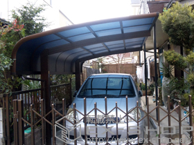 のカーポート レイナキャップポート 積雪〜20cm対応 施工例