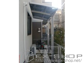 のサイクルポート・駐輪場 カーブポートシグマIII ミニ 積雪〜20cm対応 施工例