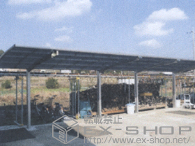 のカーポート レイナポートグラン 縦連棟　積雪〜20cm対応 施工例