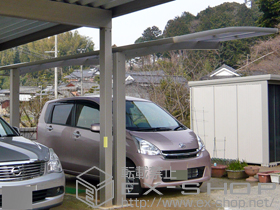 のカーポート レイナポート 積雪〜20cm対応 施工例