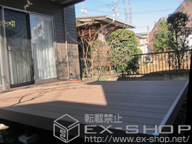 のウッドデッキ リコステージII 単体 施工例