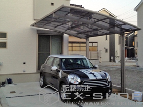 のカーポート カーブポートシグマIII 積雪〜30cm対応 施工例