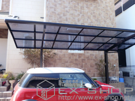 のサイクルポート・駐輪場 カーブポートシグマIII ミニ　積雪〜20cm対応 施工例