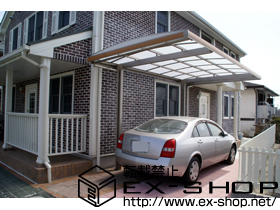 のカーポート キューブポートプラス レギュラー　積雪〜20cm対応 施工例