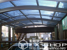 のカーポート カルエードシグマIII 1500 積雪〜50cm対応 施工例