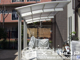 のカーポート レイナポート 延長　積雪〜20ｃｍ対応 施工例