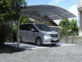 のカーポート レイナツインポート 積雪〜20cm対応 施工例