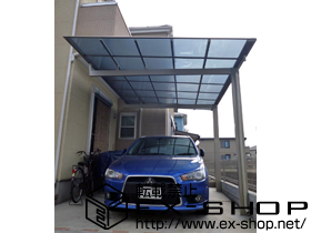 のカーポート マイリッシュ 前上がり＜通常勾配＞ 積雪〜20cm対応 施工例