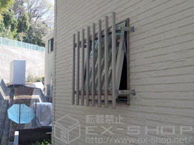 の面格子・窓格子 アルミ面格子A型 施工例