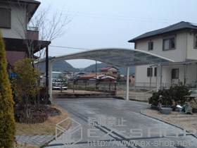 のカーポート レイナツインポート　積雪〜20ｃｍ対応 施工例