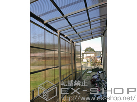 のストックヤード フリーヤード 袖付タイプ 積雪〜20ｃｍ対応 施工例