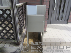 の機能門柱・ポスト ファンクションユニット ウィルモダン 単独仕様：センターブロック上のみ 施工例